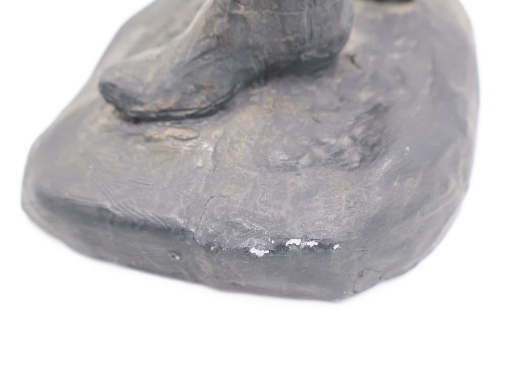 Vintage Michael Garman Western Statue Gunfighter/Cowboy - 9