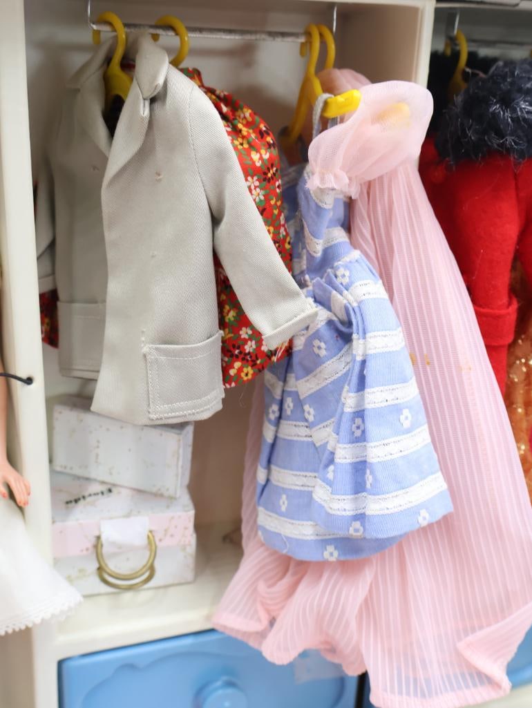 Extensive Collection of Vintage Barbie Dolls and Accessories with Case - 6