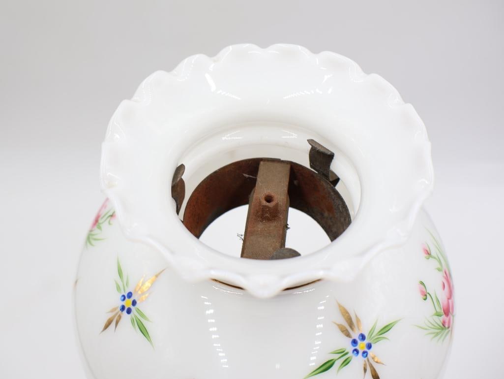 Vintage Coleman Lantern with Vintage Lamp Shade - 4