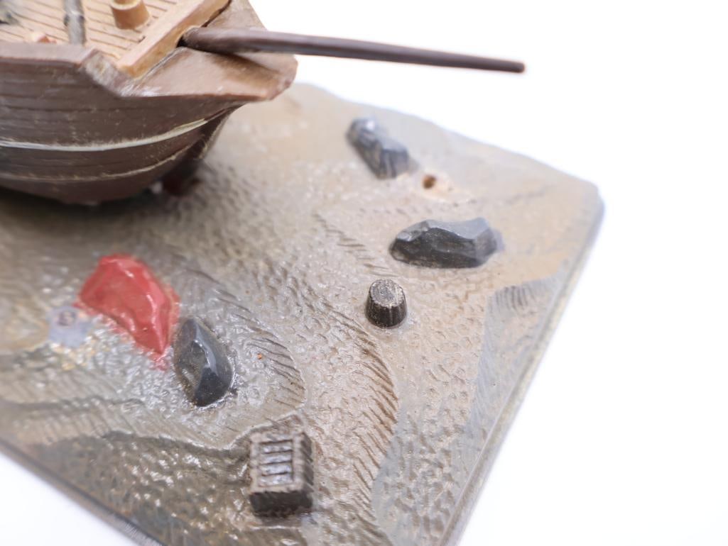 Three Vintage Aquarium Decorations - 12