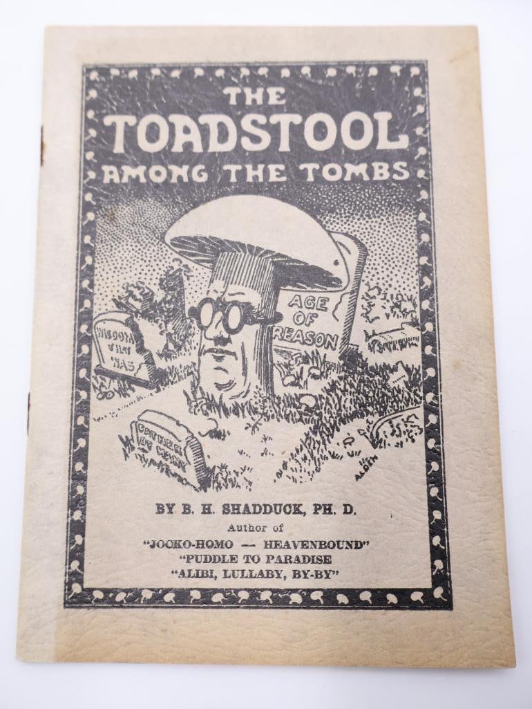 Six Antique Anti-Evolution Pamphlet Booklets by B.H. Shadduck - 14