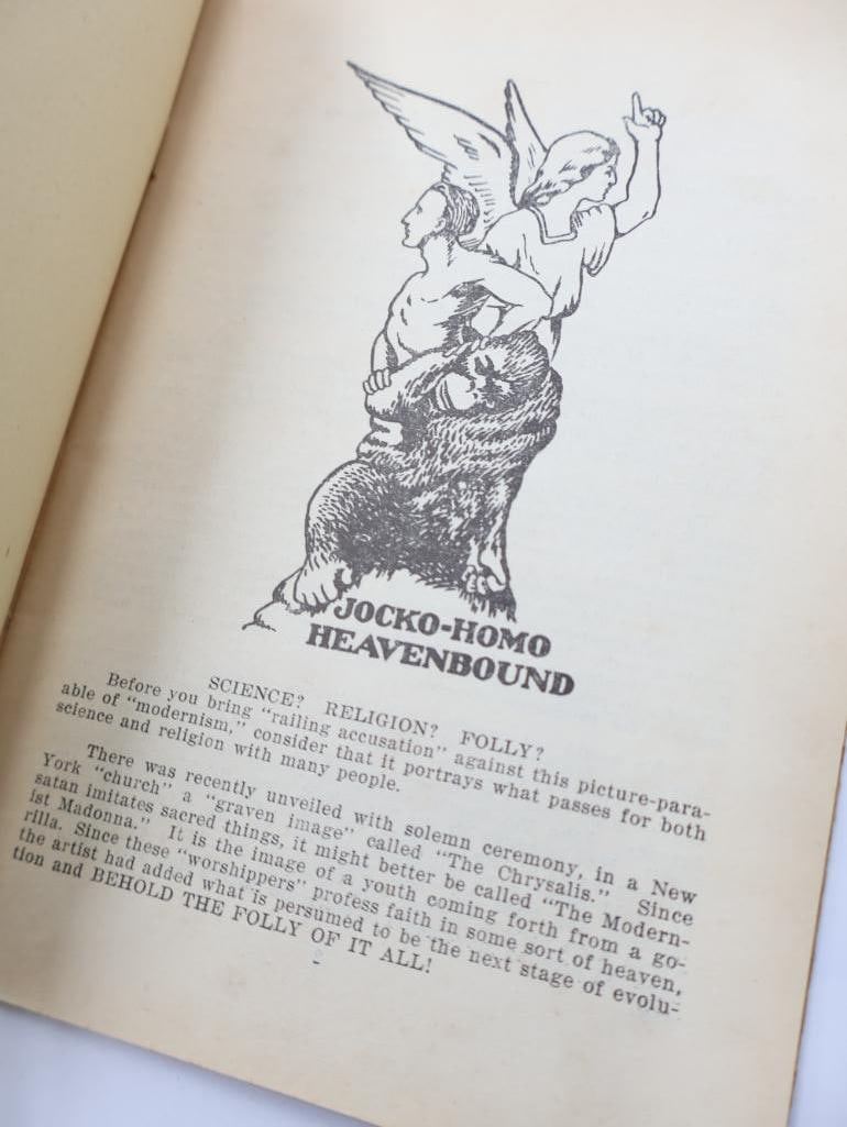 Six Antique Anti-Evolution Pamphlet Booklets by B.H. Shadduck - 19