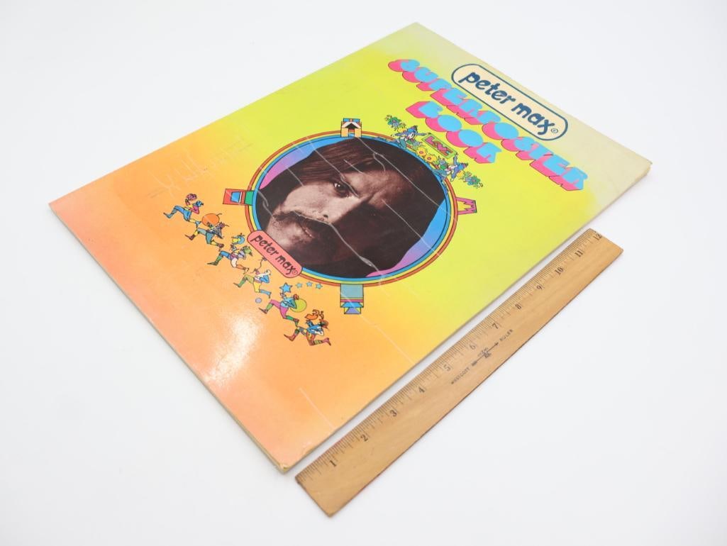 Vintage 1971 Peter Max Superposter Book - 2