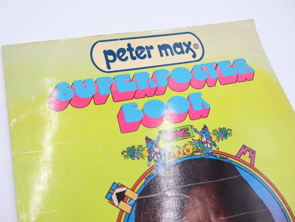 Vintage 1971 Peter Max Superposter Book - 4