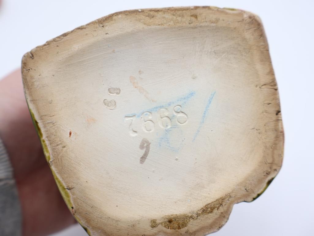 Antique Majolica Tobacco Jar - 8