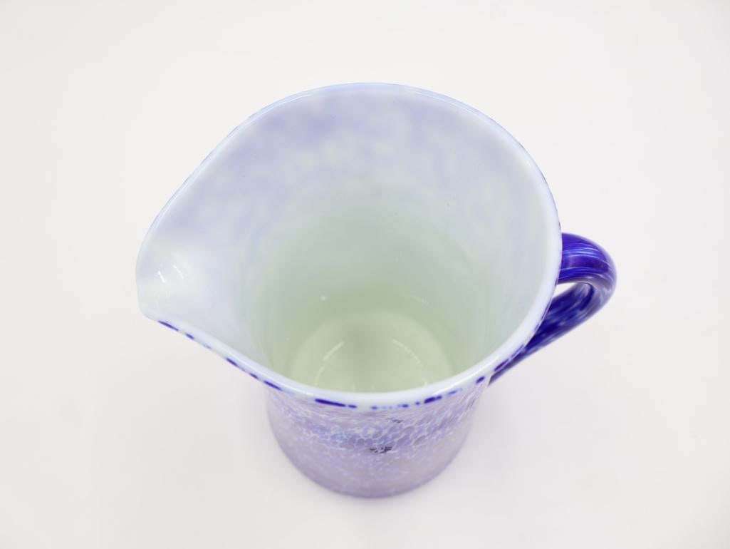 1987 Gibson Glass Pitcher and Glassware Set - 11