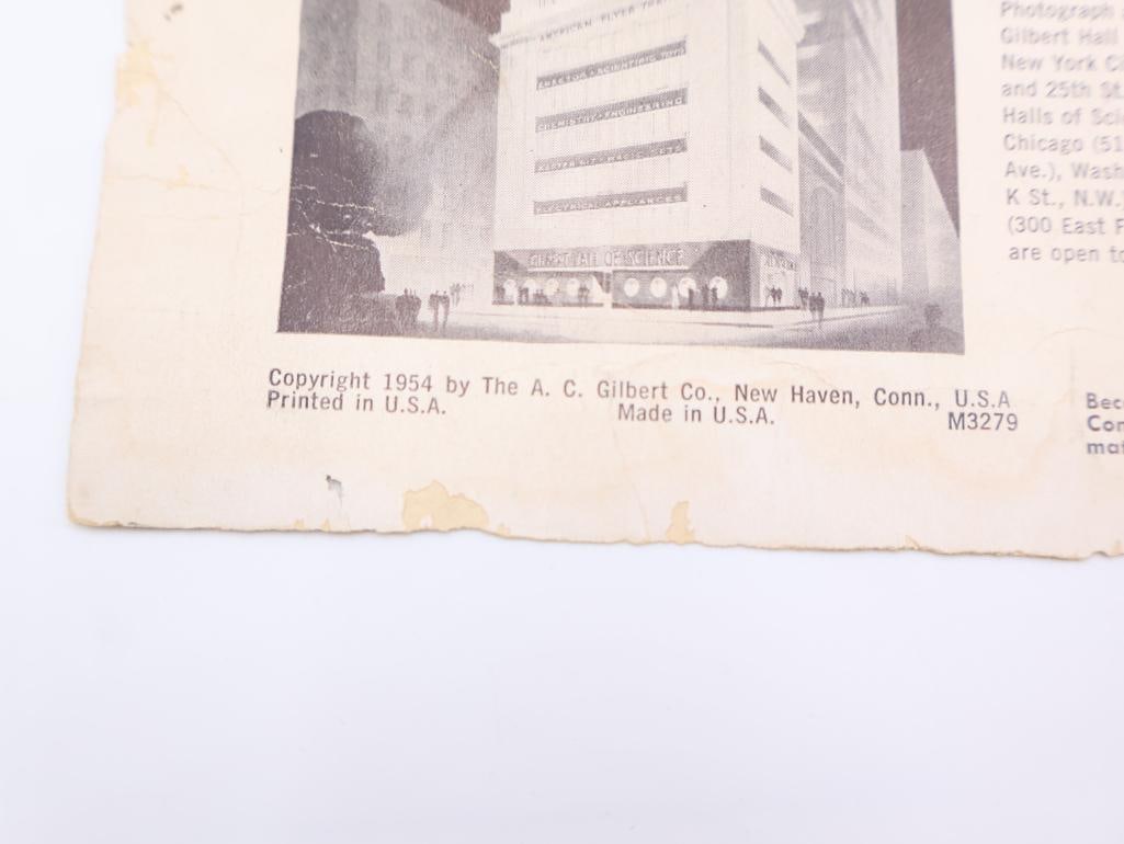 1950's Metal Gilbert Erector Set 'The Rocket Launcher' - 7