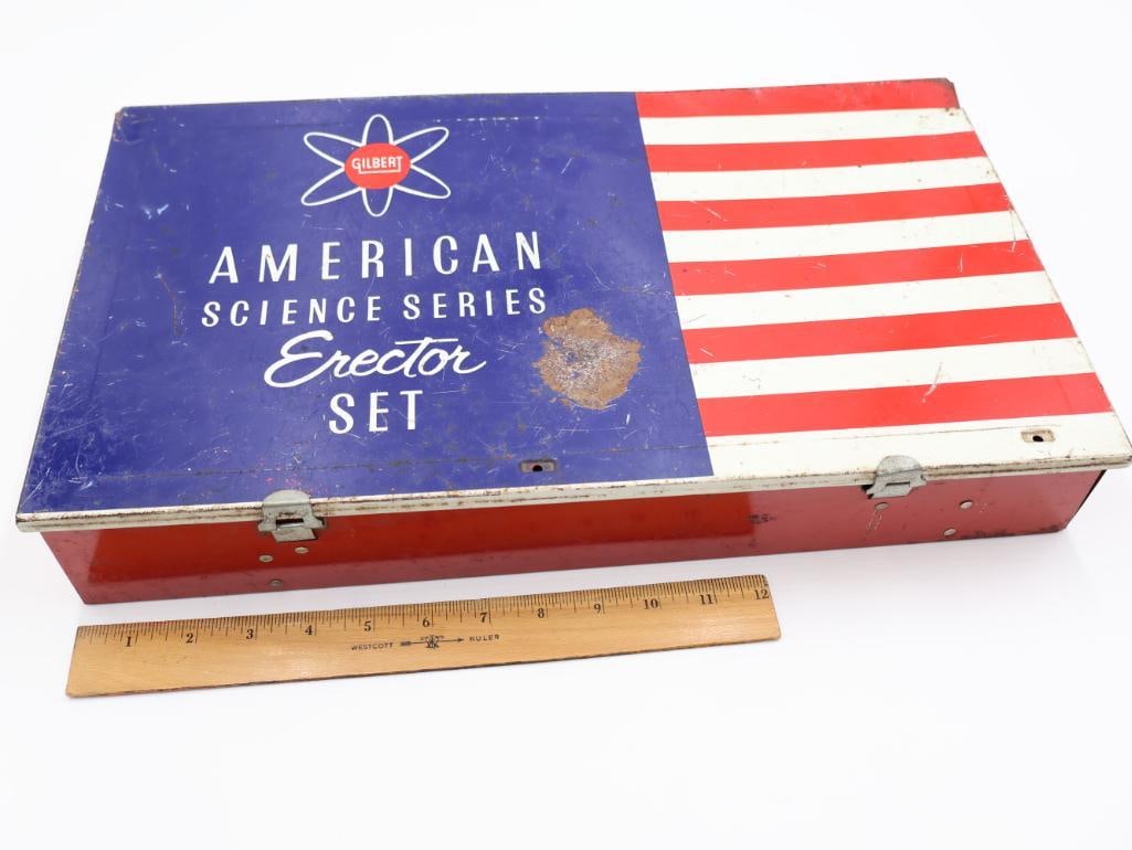 Vintage Gilbert American Science Series Erector Set - 2