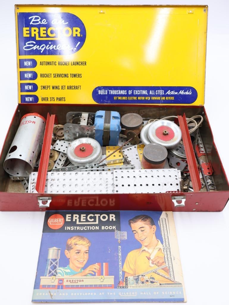 Vintage Gilbert American Science Series Erector Set - 5