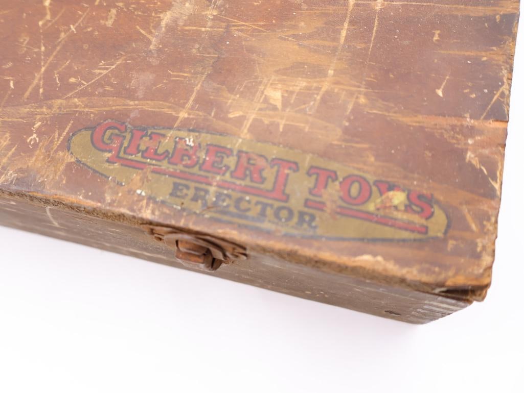 Antique 1920's Erector Set, 'Gilbert Toys Erector' - 2