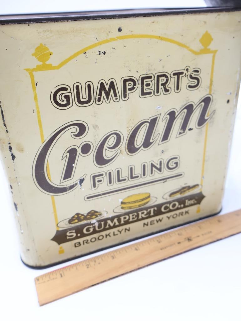 Gumpert's Cream Filling Tin and Passe-Vite Food Mill - 2
