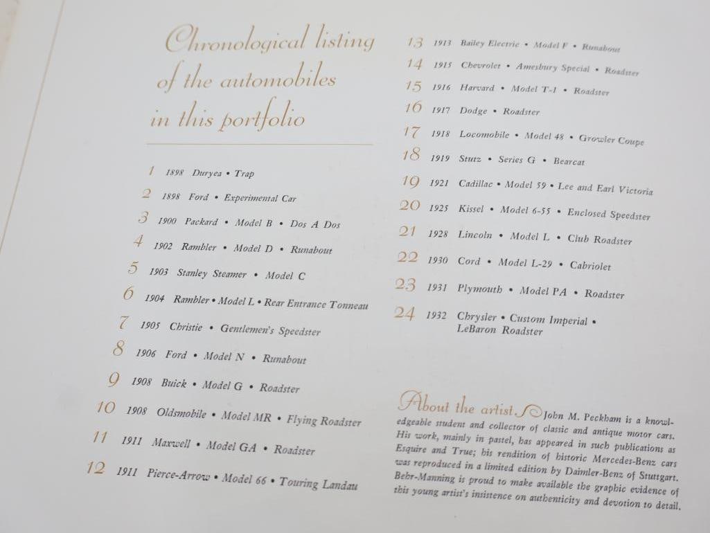 Vintage Antique Car Prints and Posters - 4