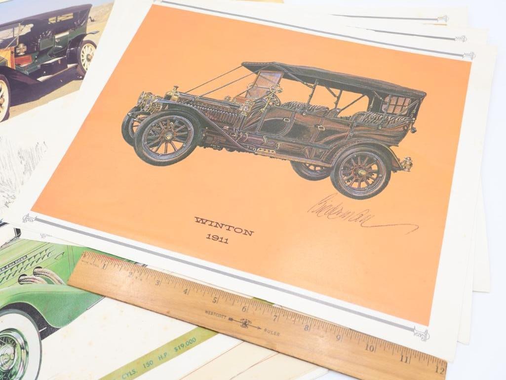 Vintage Antique Car Prints and Posters - 7
