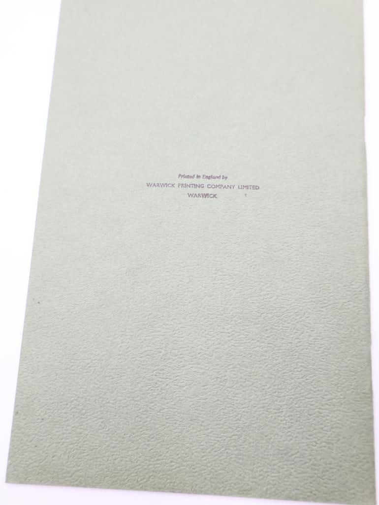 Vintage Collectible Sunbeam Alpine Parts List qand Special Tuning Manuals - 4