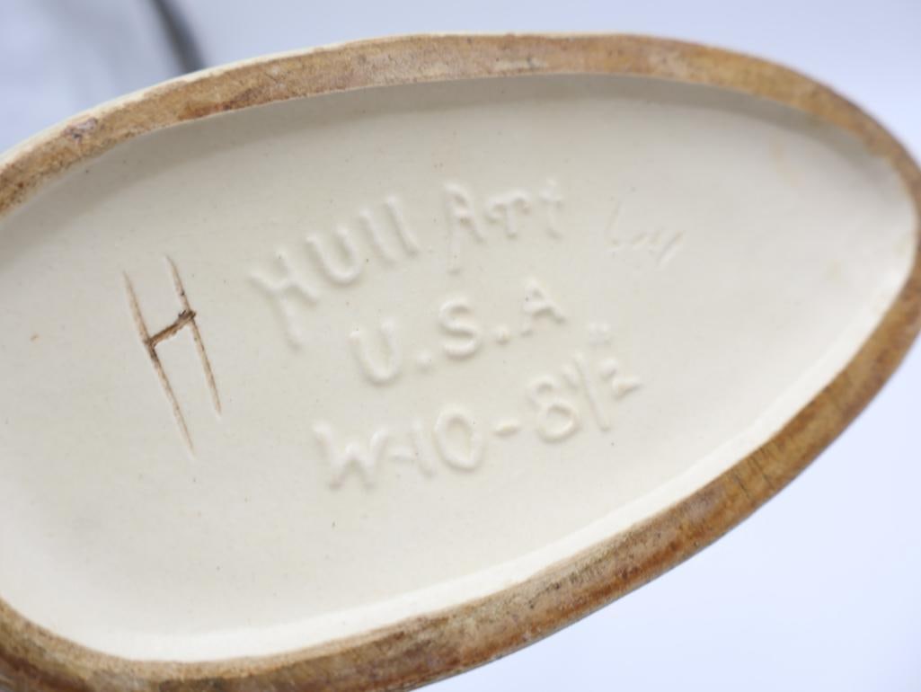 1940's Hull Pottery Cornucopia Vase - 5