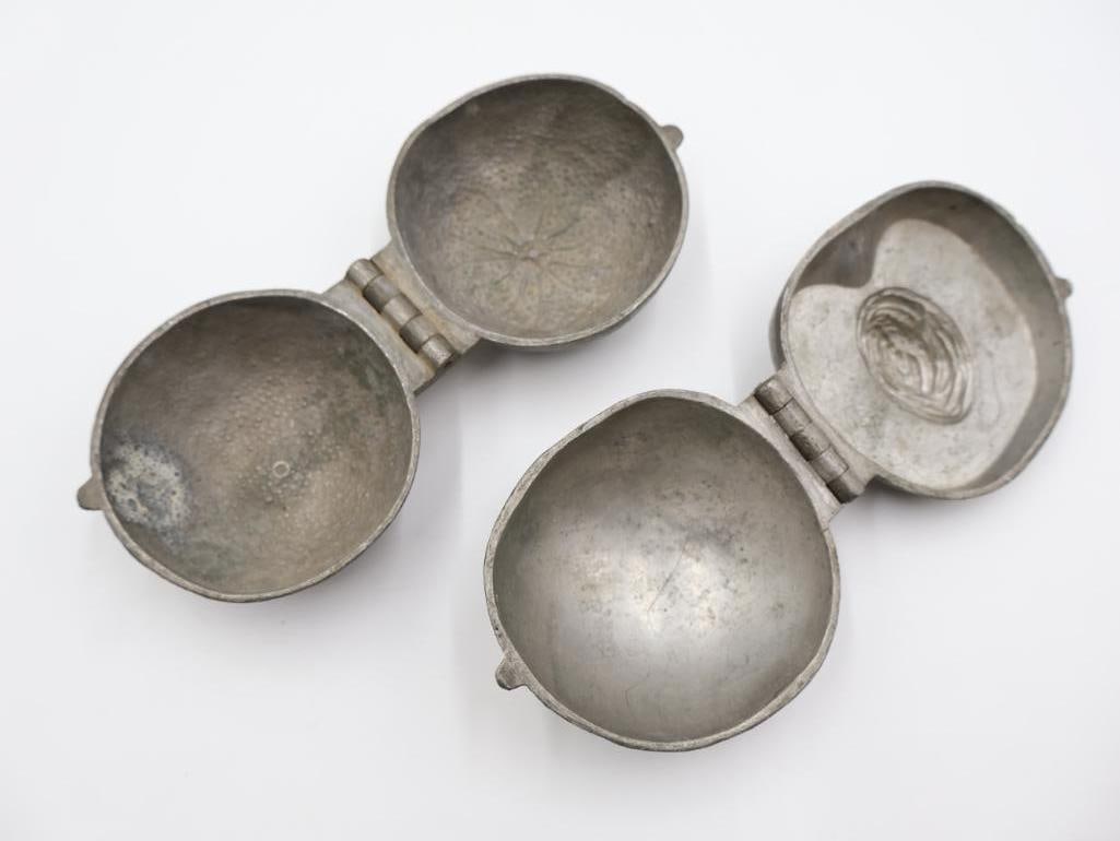 Vintage Orange and Peach Ice Cream Molds - 2