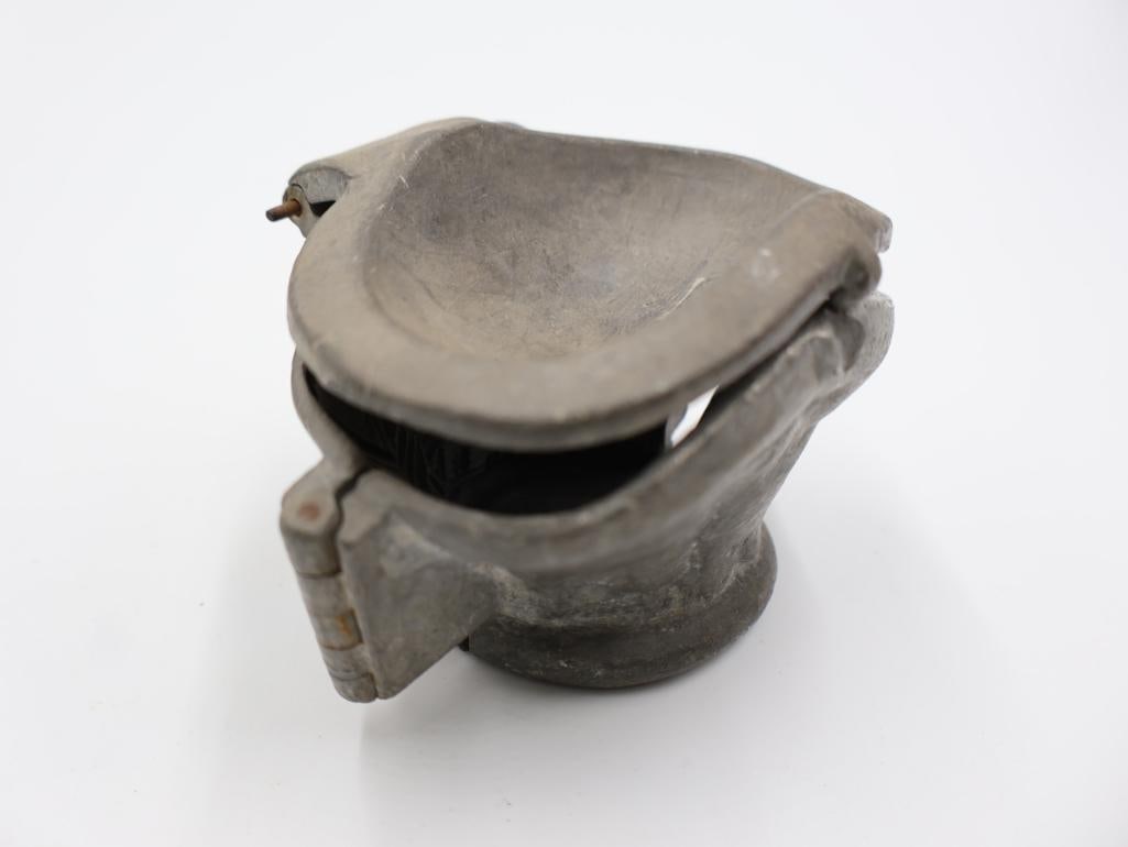 Three Vintage Tin and Pewter Ice Cream and Chocolate Molds - 13