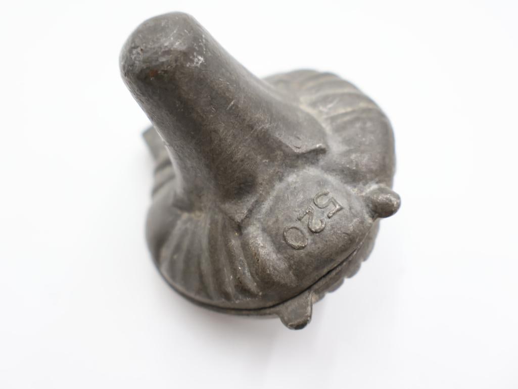 Lovely Large Vintage Lily Flower Ice Cream Mold and Small Flower Bud Mold - 9