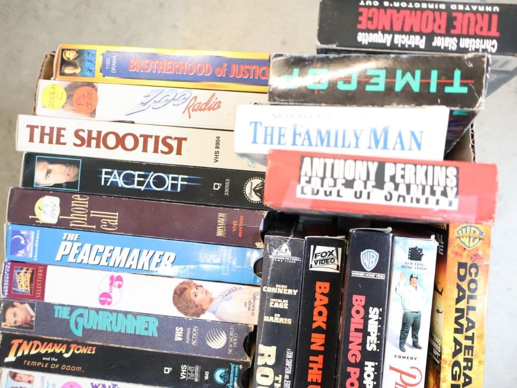 Large Lot of Assorted VHS Tapes - 5