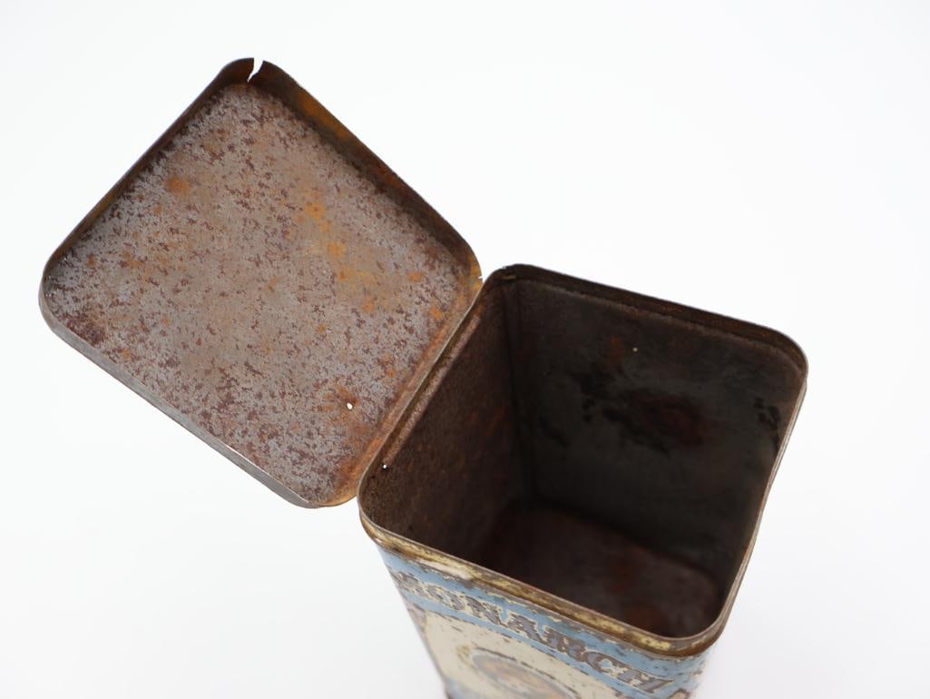 Two Monarch Vintage Cocoa and Tea Tins - 11