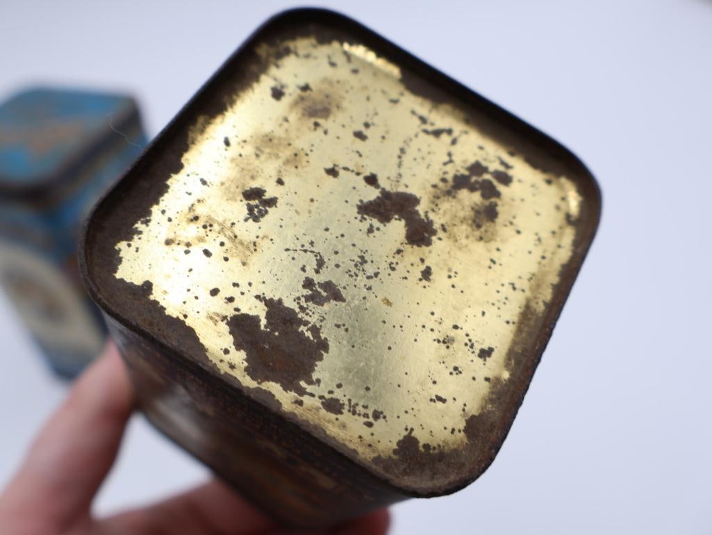 Two Monarch Vintage Cocoa and Tea Tins - 6