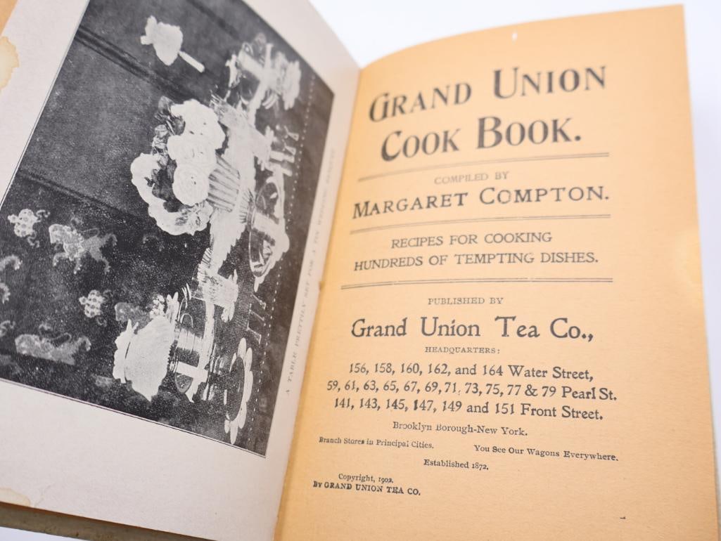 1902 Grand Union Cookbook - 7