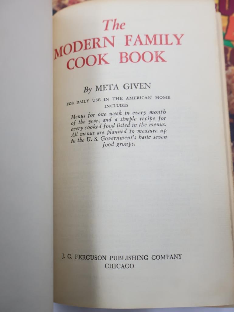 Various Vintage Cookbooks including Better Homes - 3