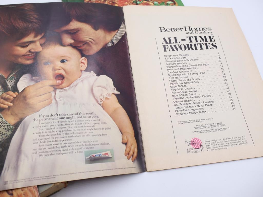 Various Vintage Cookbooks including Better Homes - 9