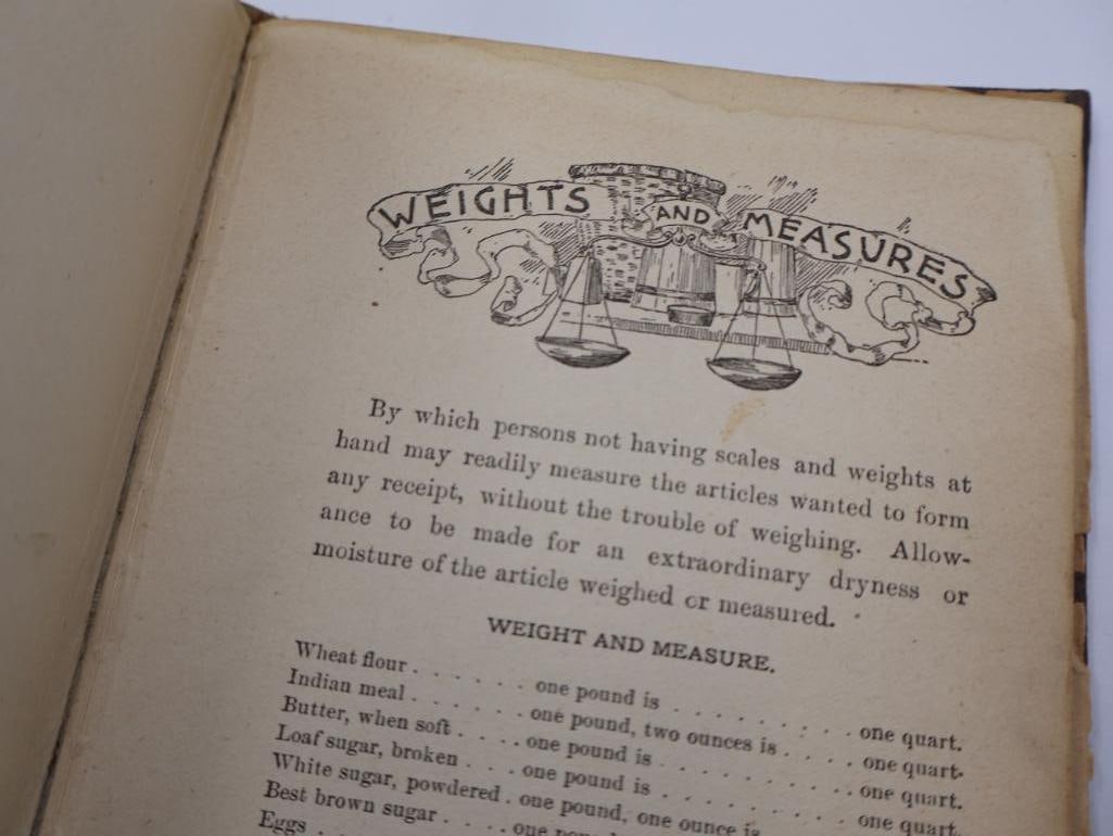 Antique 'The New World's Fair Cookbook and House Keeper's Companion' - 14