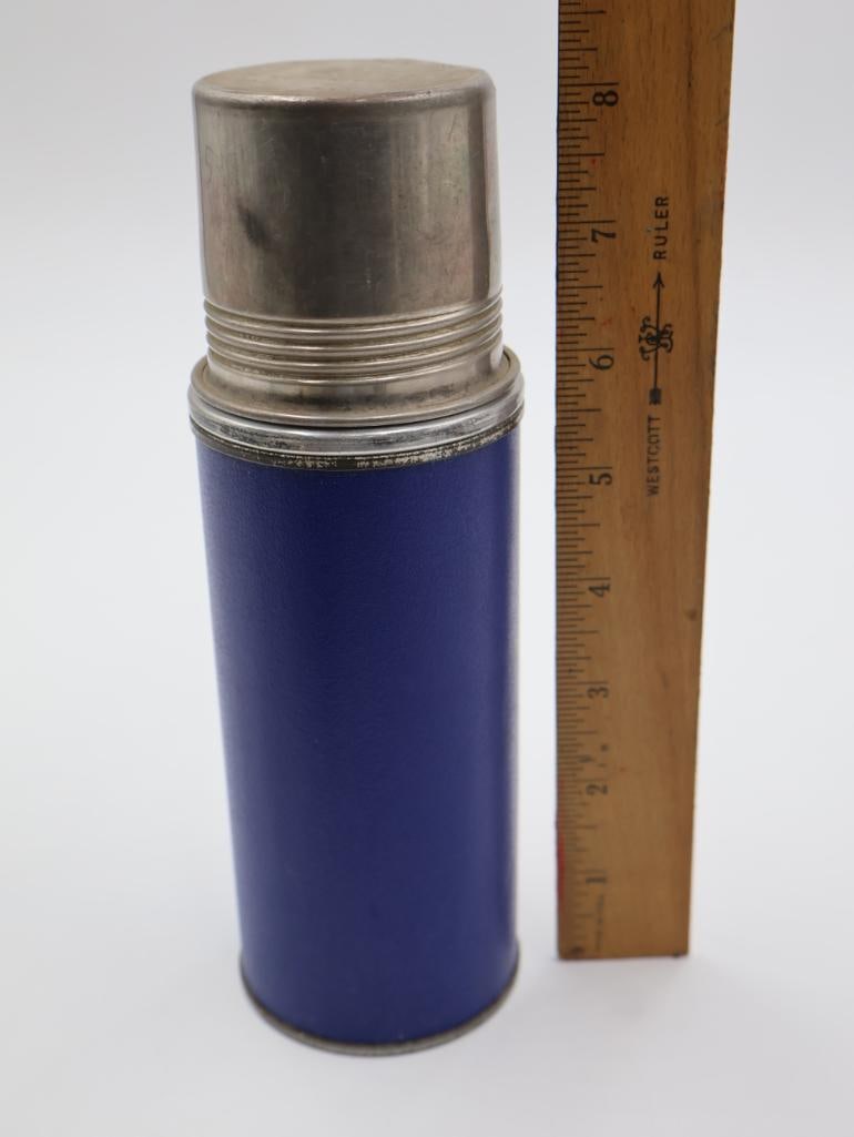 Vintage Keapsit Thermos and Advertising Mirror - 6