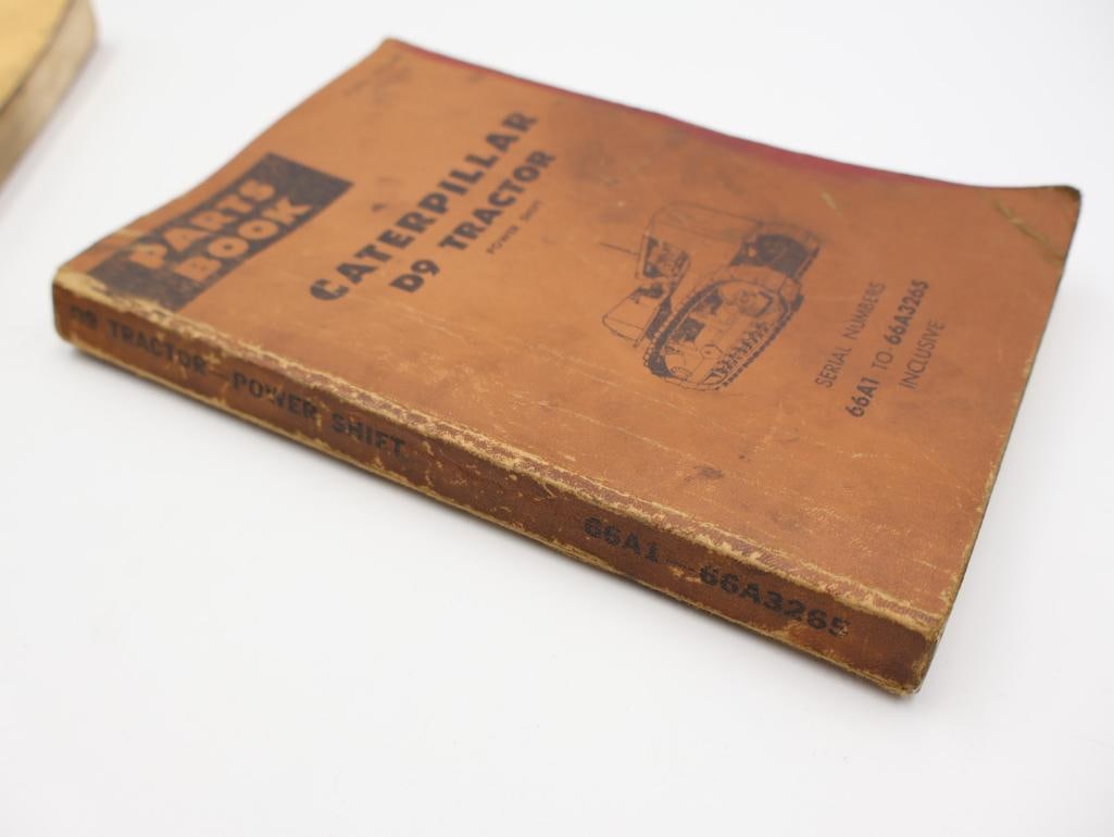 Vintage Caterpillar D9 Tractor and D9L Tractor Parts Book - 3