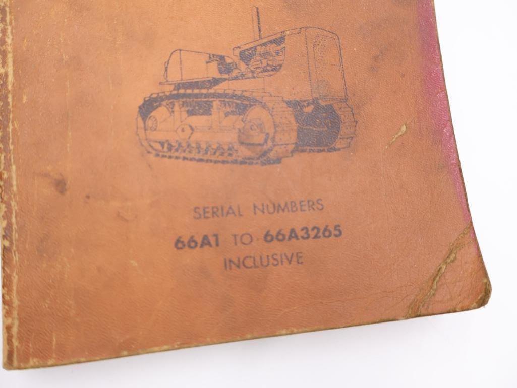 Vintage Caterpillar D9 Tractor and D9L Tractor Parts Book - 5