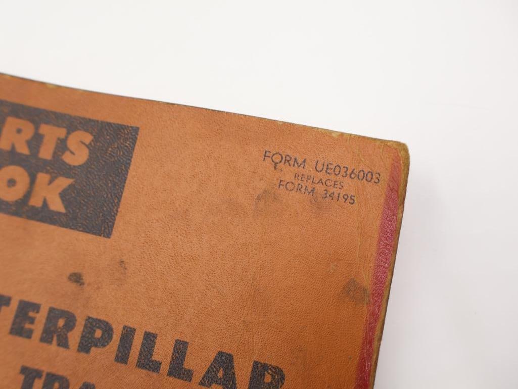 Vintage Caterpillar D9 Tractor and D9L Tractor Parts Book - 7