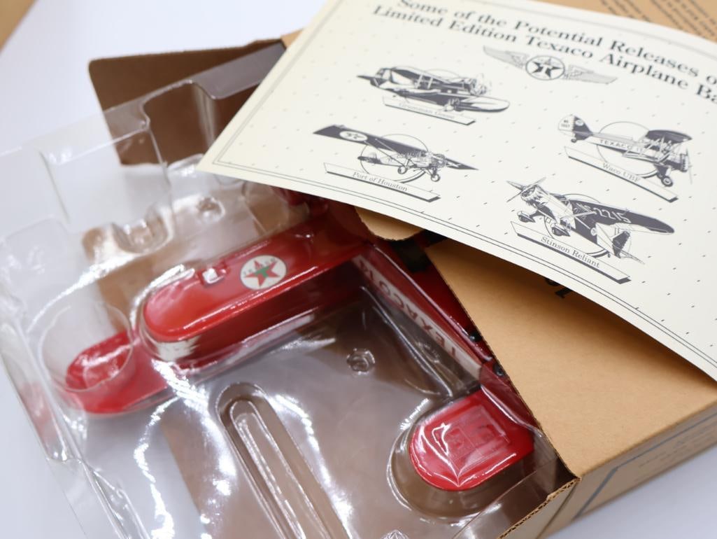 Three Wings of Texaco Diecast Metal Banks - 13