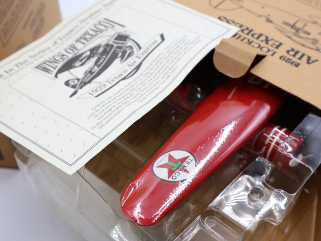 Three Wings of Texaco Diecast Metal Banks - 5