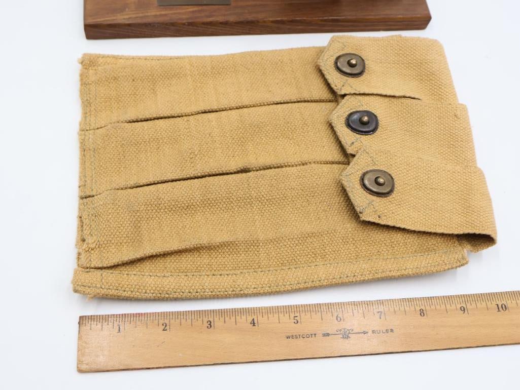 WWII Ammo Pouch and Novelty Lighter - 2