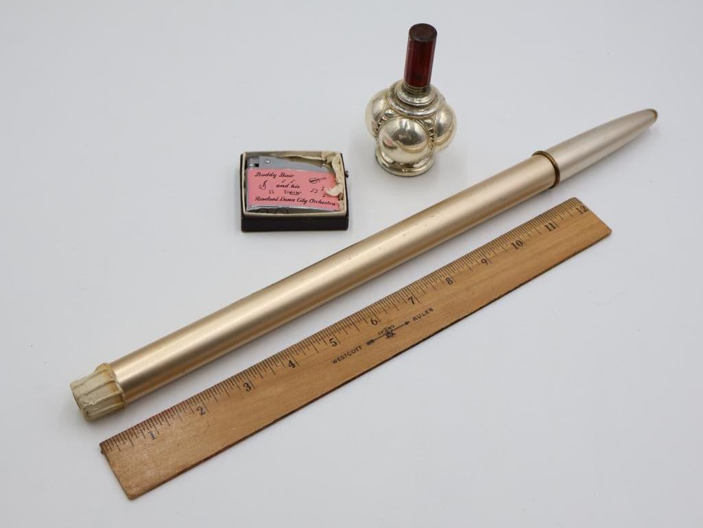 Two Lighters and Refillable Candlestick - 2