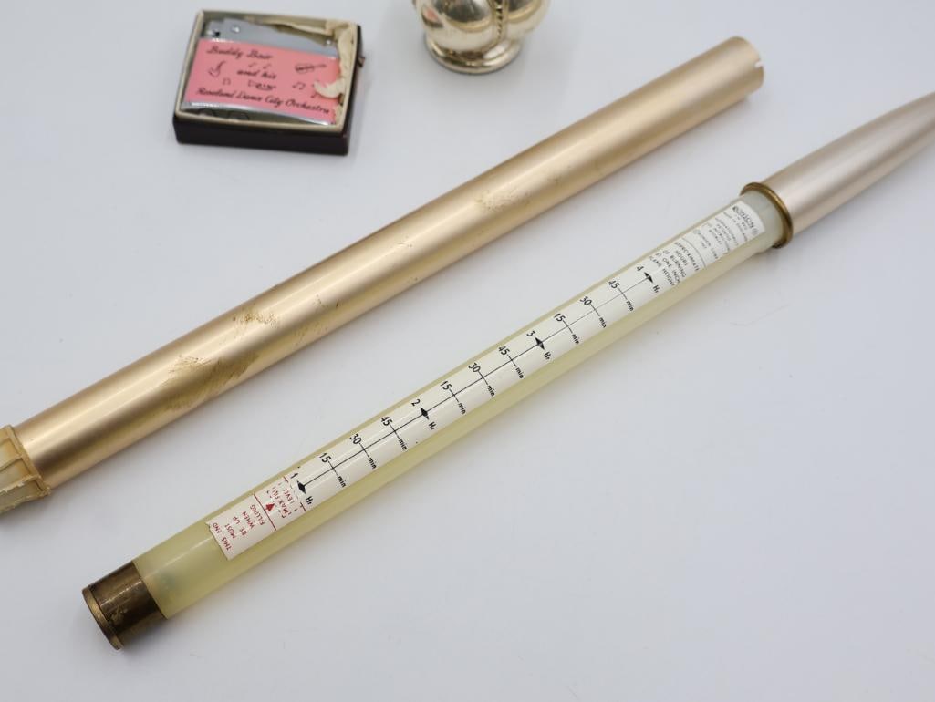 Two Lighters and Refillable Candlestick - 7