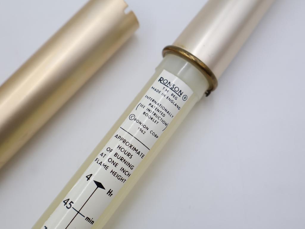 Two Lighters and Refillable Candlestick - 8