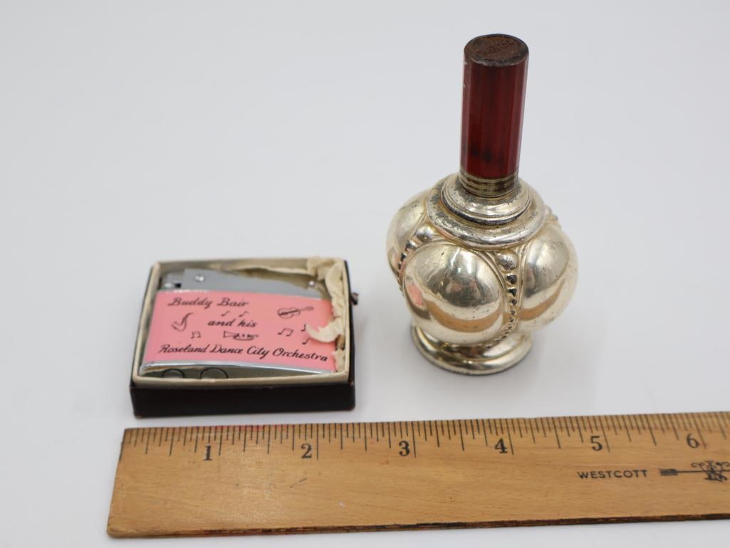 Two Lighters and Refillable Candlestick - 9