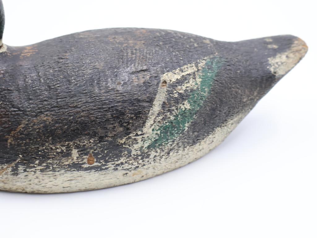 Vintage Hand Painted Duck Decoy - 6