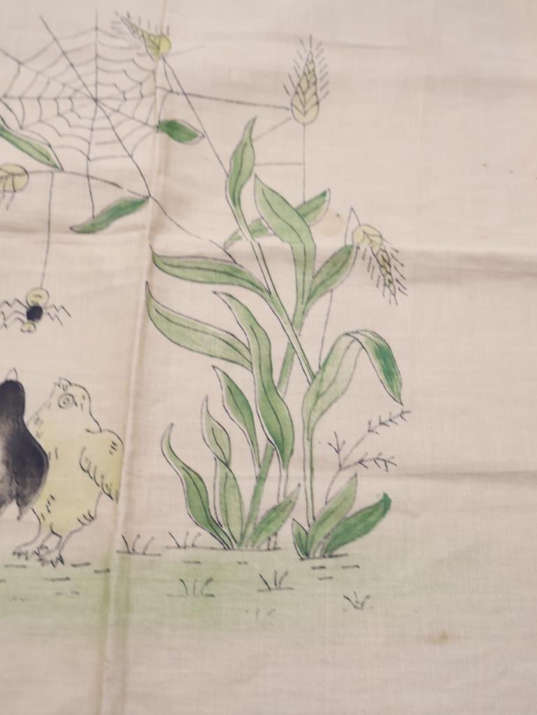 Vintage Sewing Pieces Including Embroidery Form - 6