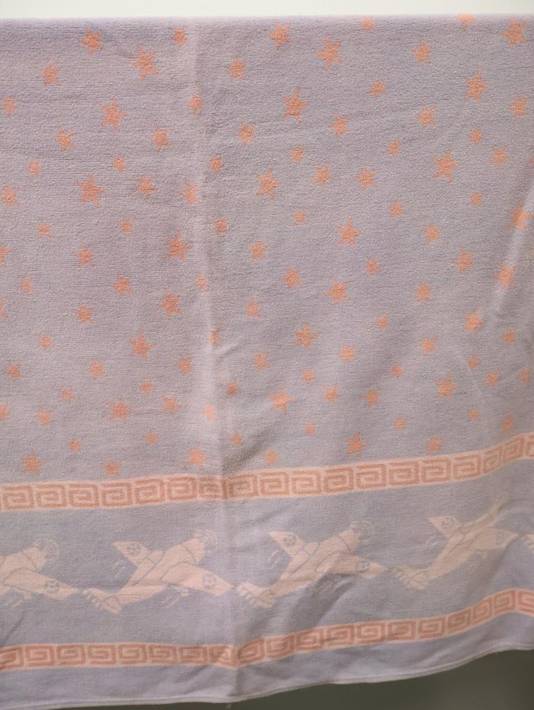 Vintage Beacon-Style Patriotic Camp Blanket - 5