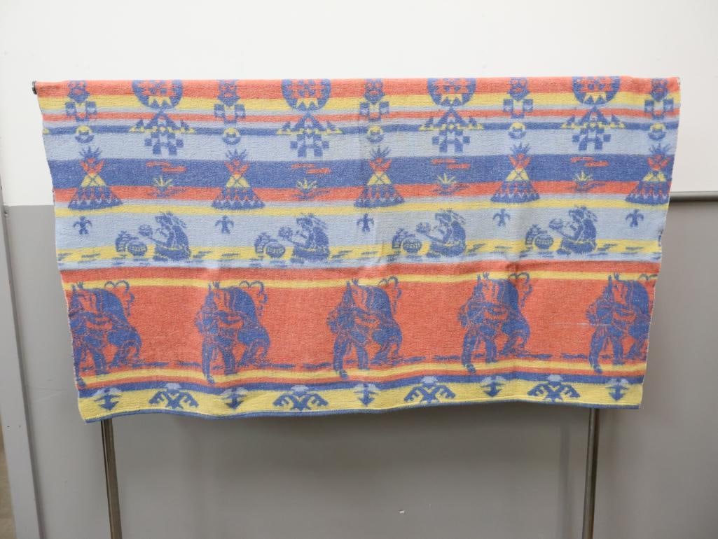 Vintage Beacon Native American Themed Bed/Camp Blanket - 3