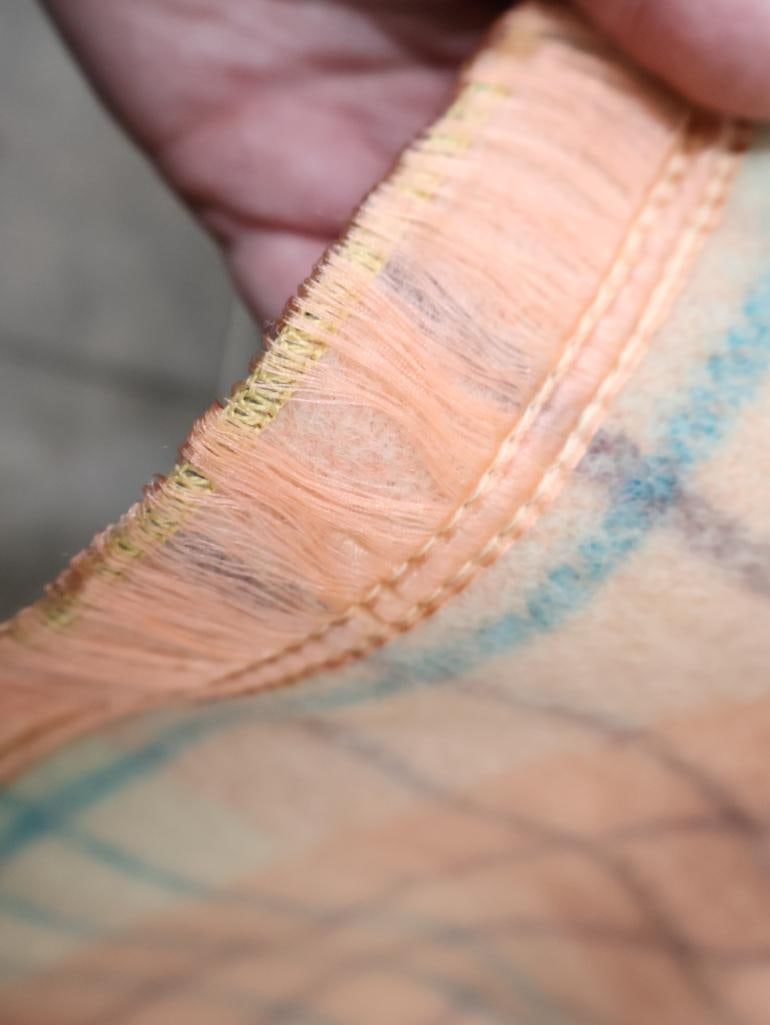 Vintage Jacobs Oregon City Virgin Wool Blanket - 8