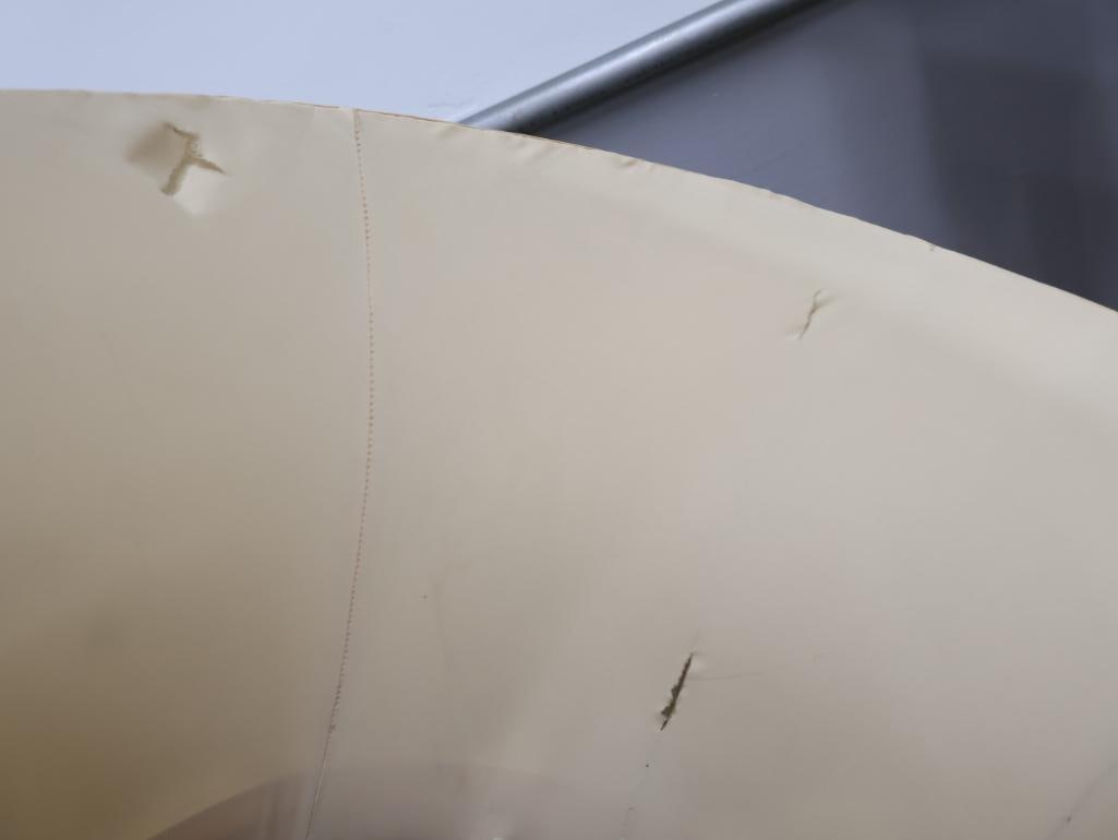 Vintage Four Bulb Floor Lamp with Shades - 6