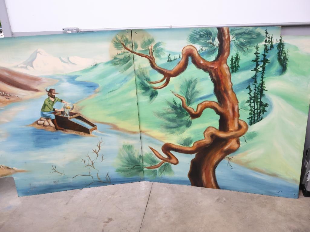 Vintage Bonanza Restaurant 12ft Mural - 2