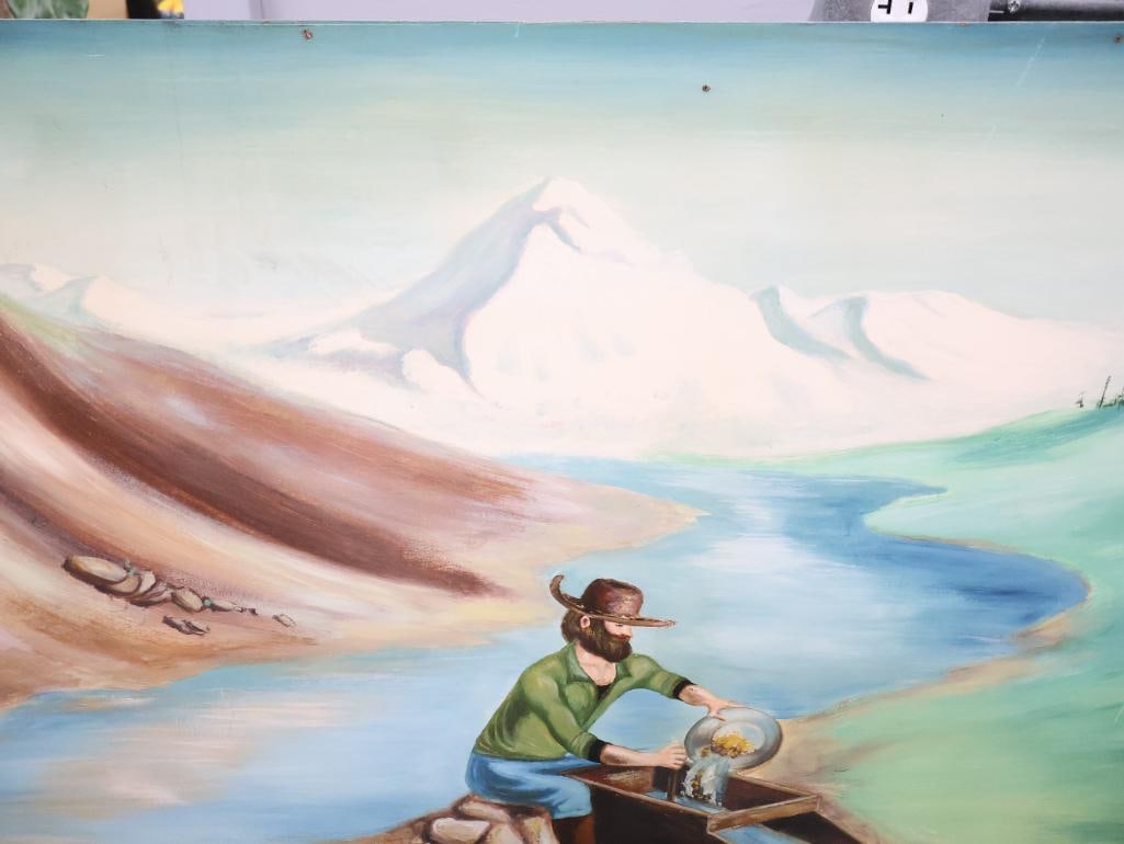 Vintage Bonanza Restaurant 12ft Mural - 9