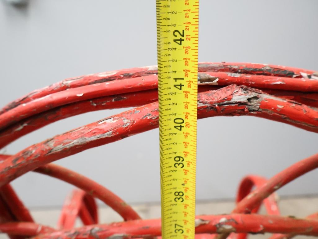 Vintage Bent Willow Wood Rocking Chair - 13