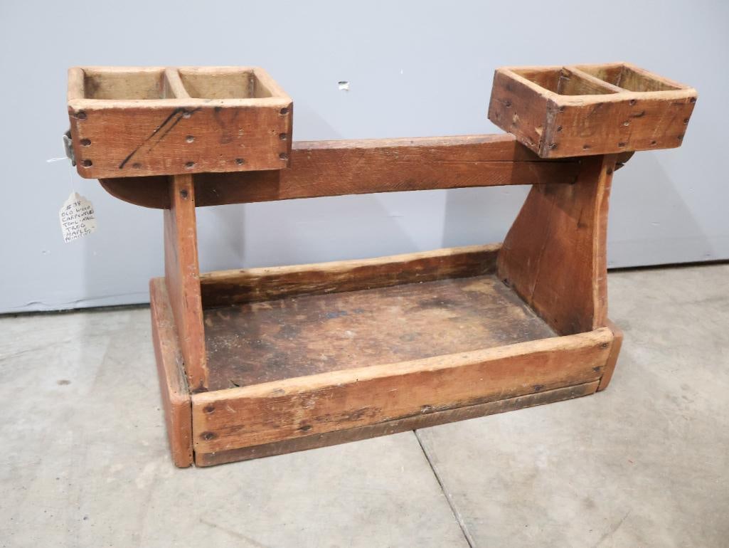Antique Carpenter's Tool/Nail Trog (1 of 9)